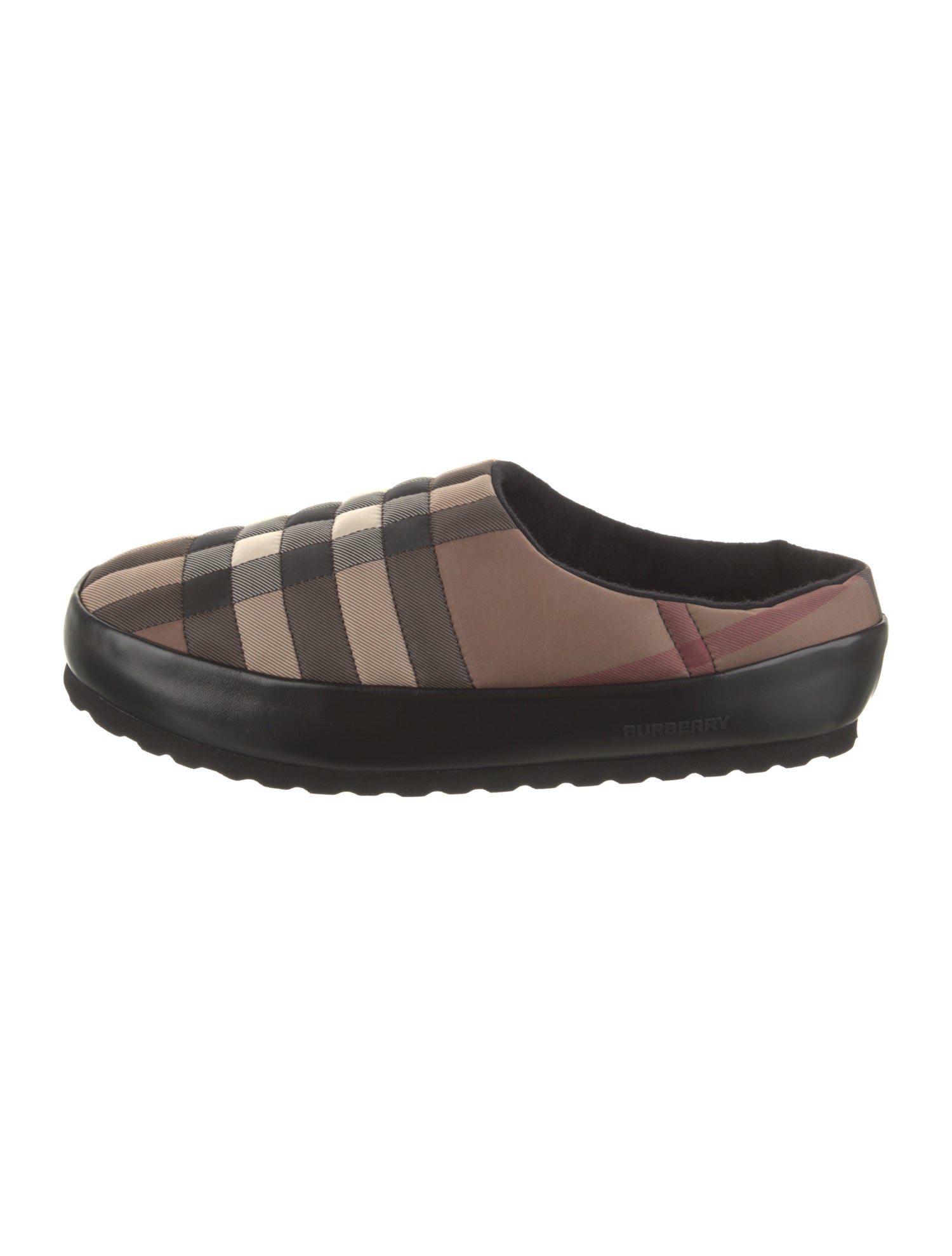 Burberry Nylon Printed Slippers