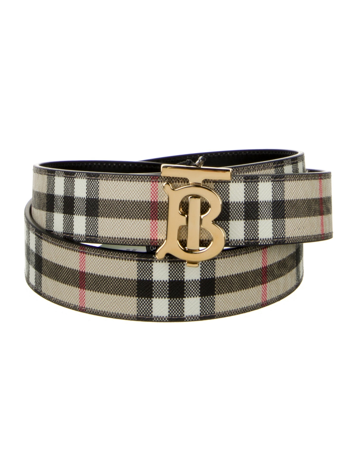 Burberry Patent Leather Belt