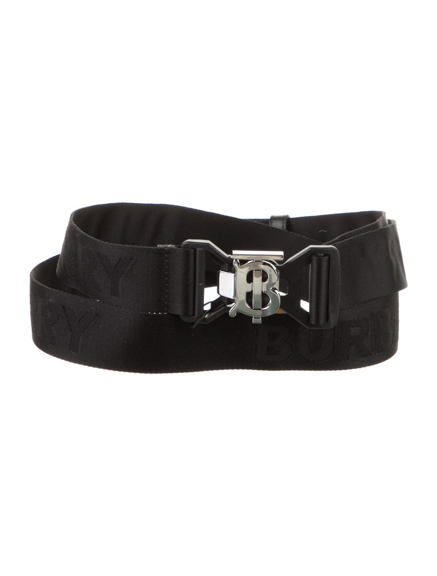 Burberry TB Monogram Canvas Belt