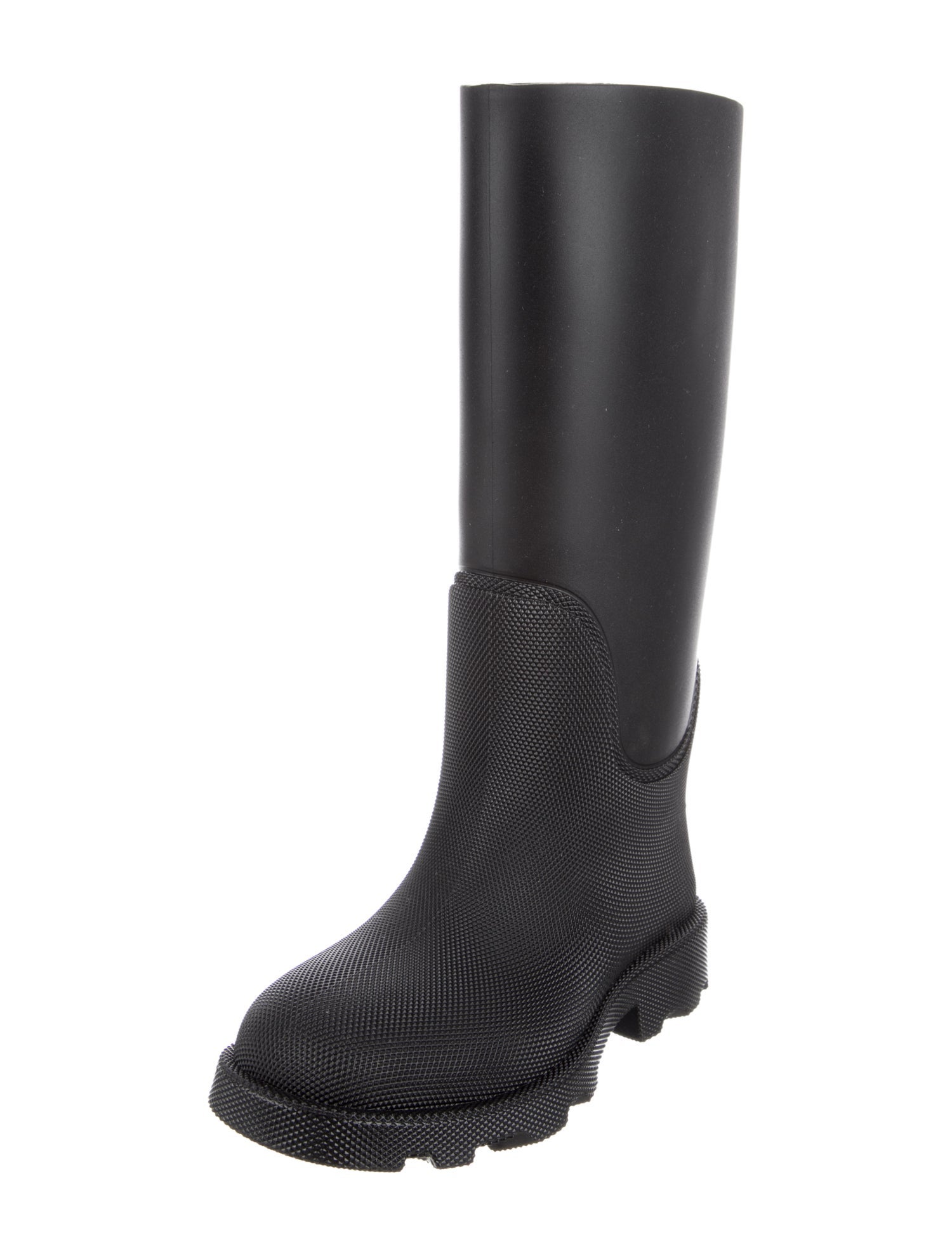 Burberry Rubber Printed Rain Boots