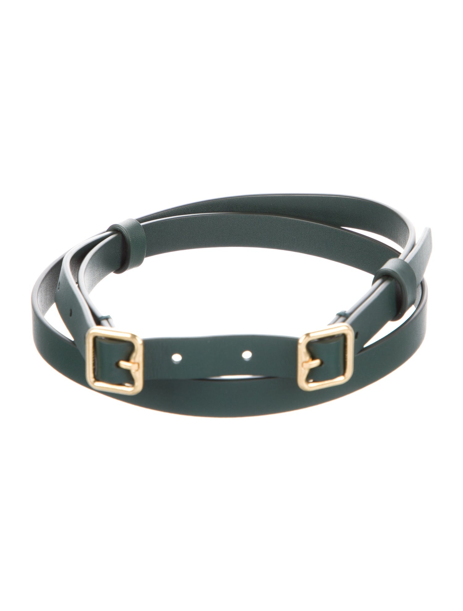 Burberry Skinny Leather Belt