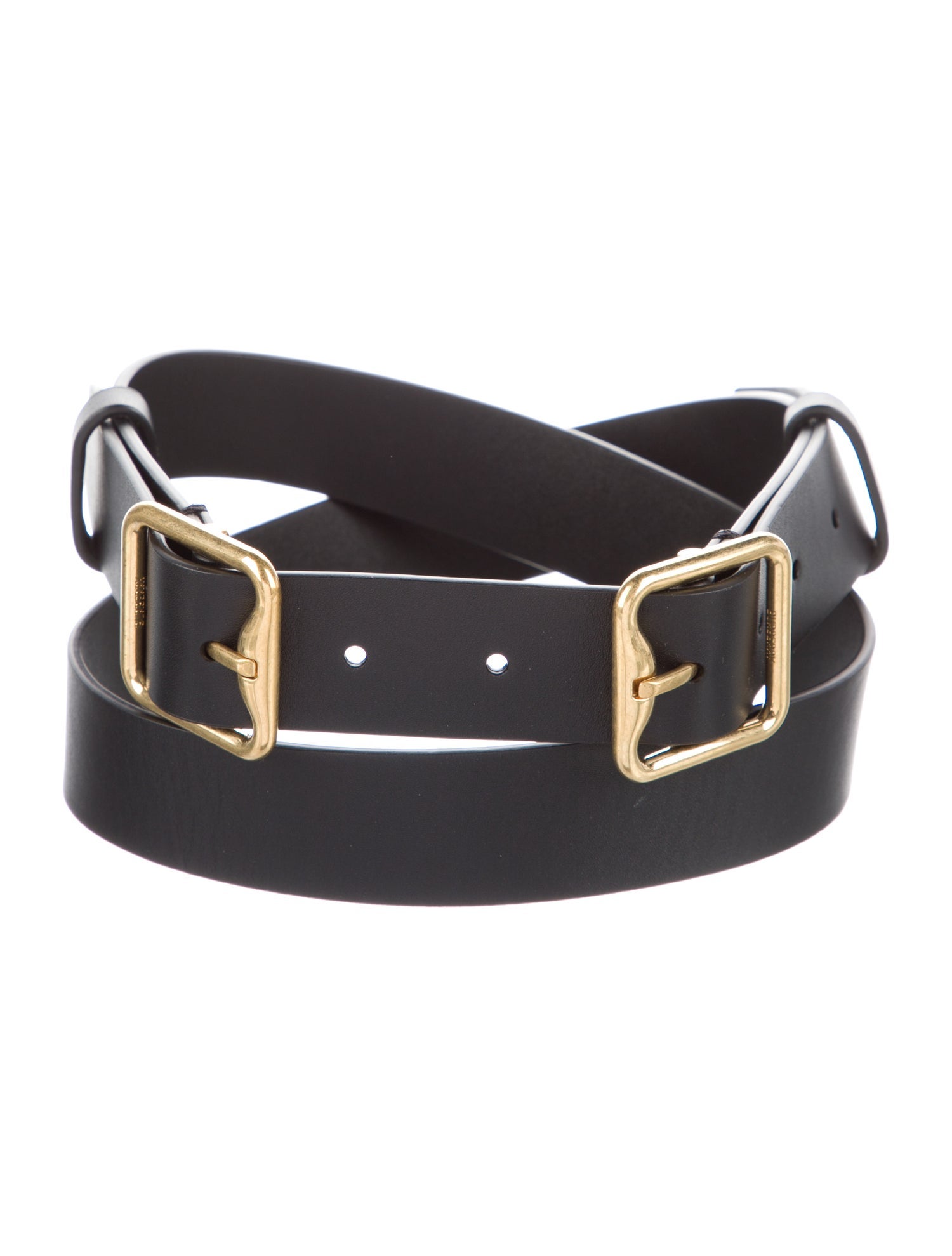 Burberry Skinny Leather Belt