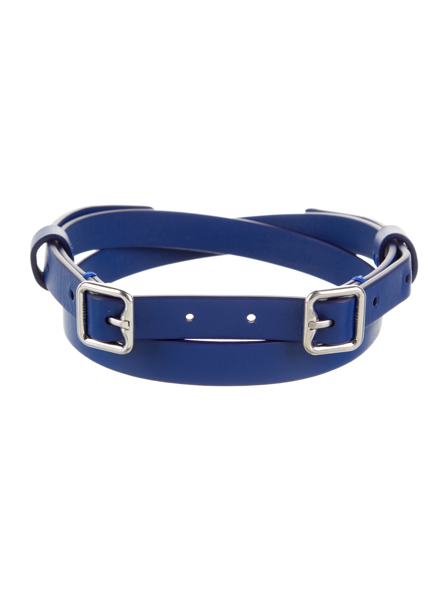 Burberry Skinny Leather Belt