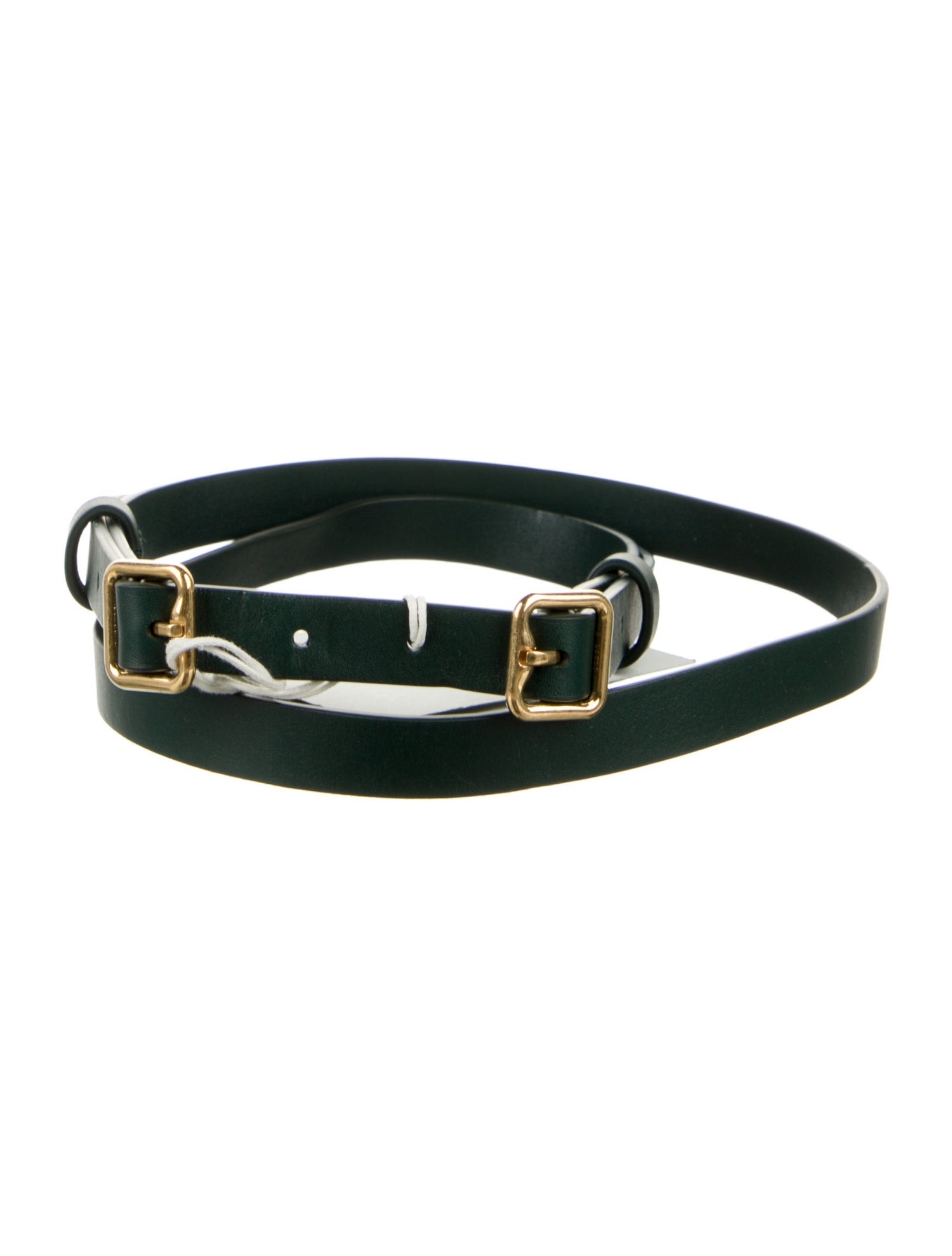 Burberry Skinny Leather Belt w/ Tags