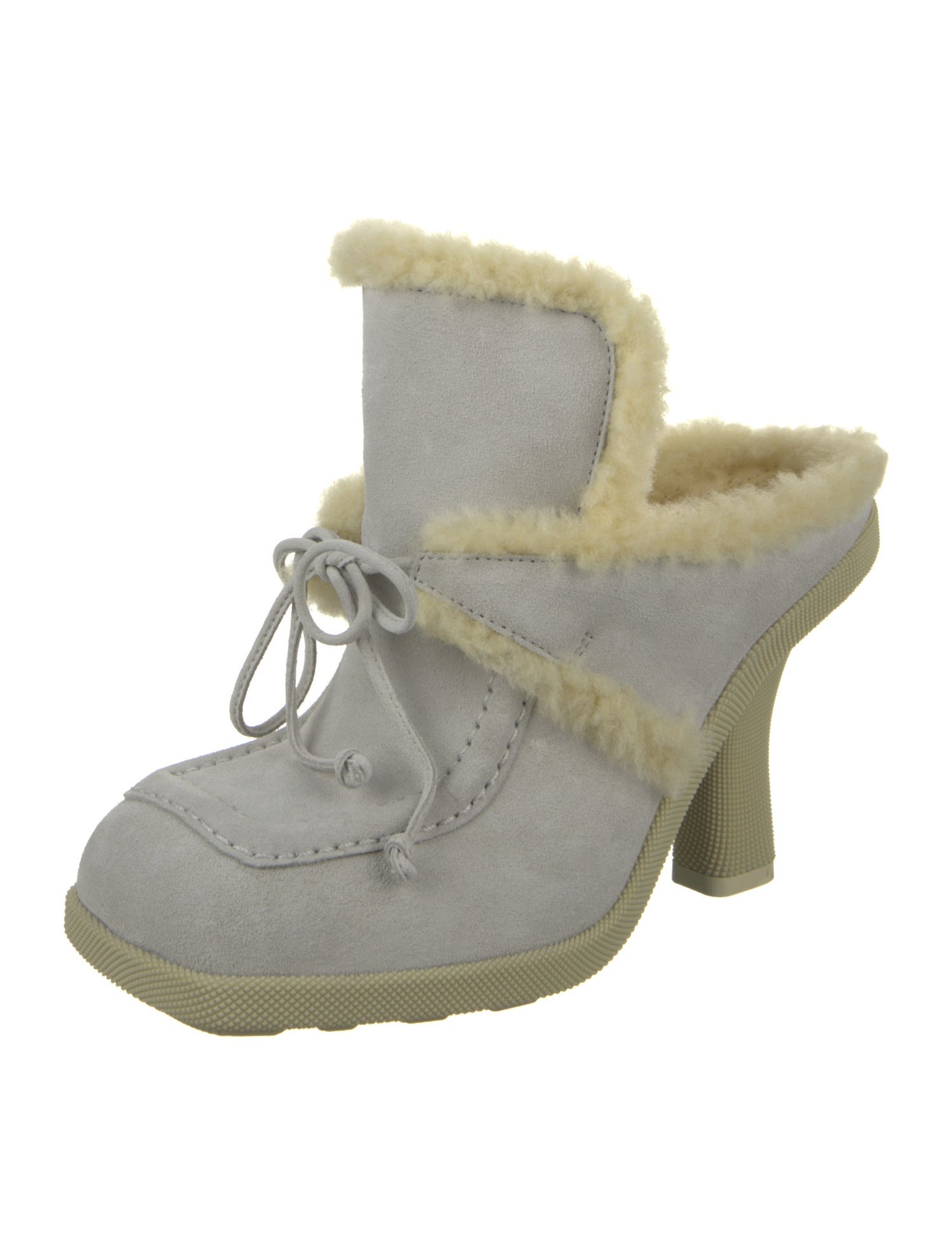 Burberry Suede Mules