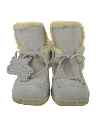 Burberry Suede Mules