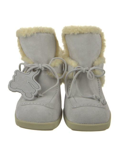 Burberry Suede Mules