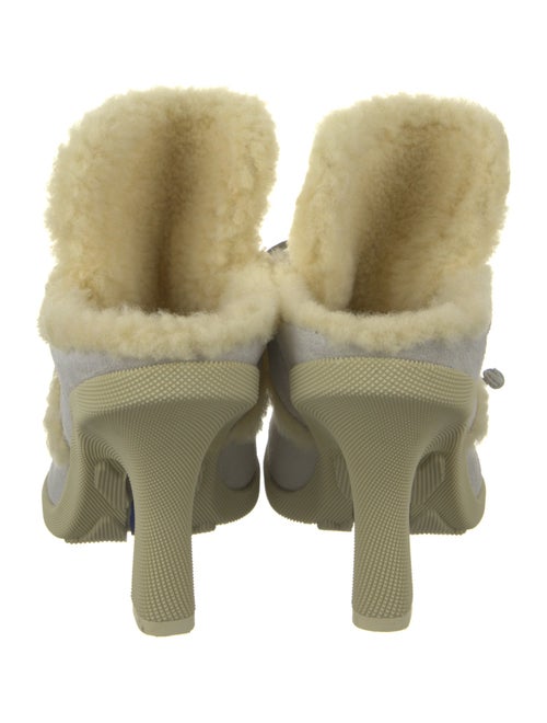 Burberry Suede Mules