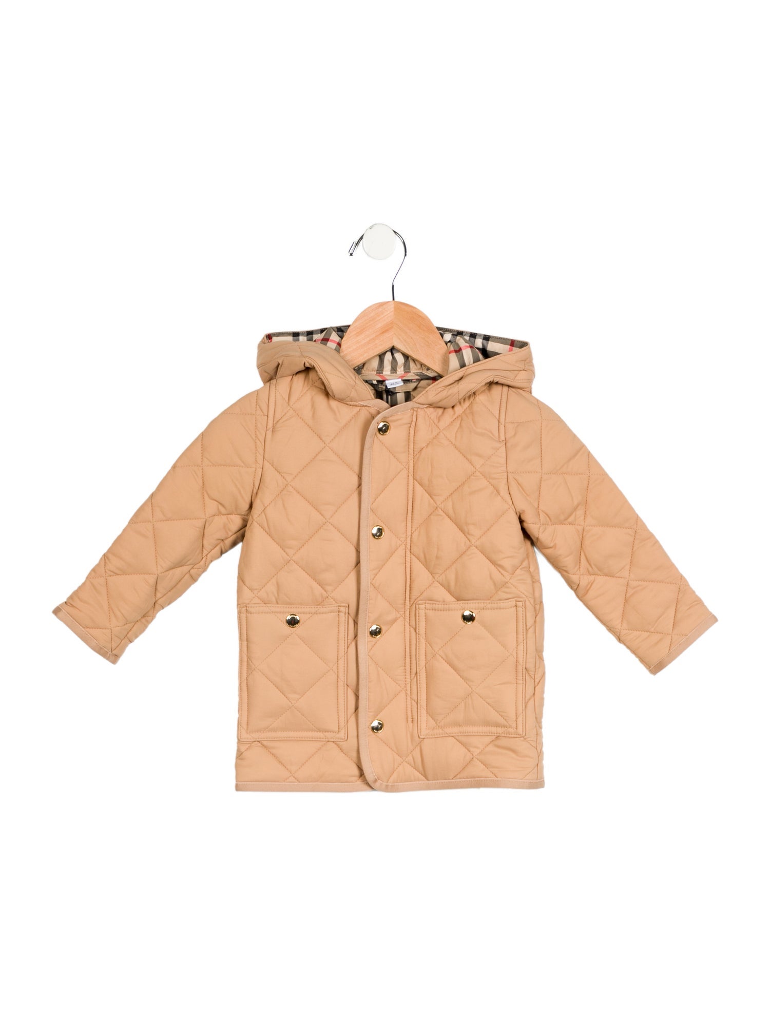 Burberry Toddler Girls' House Check Lined Jacket w/Tags