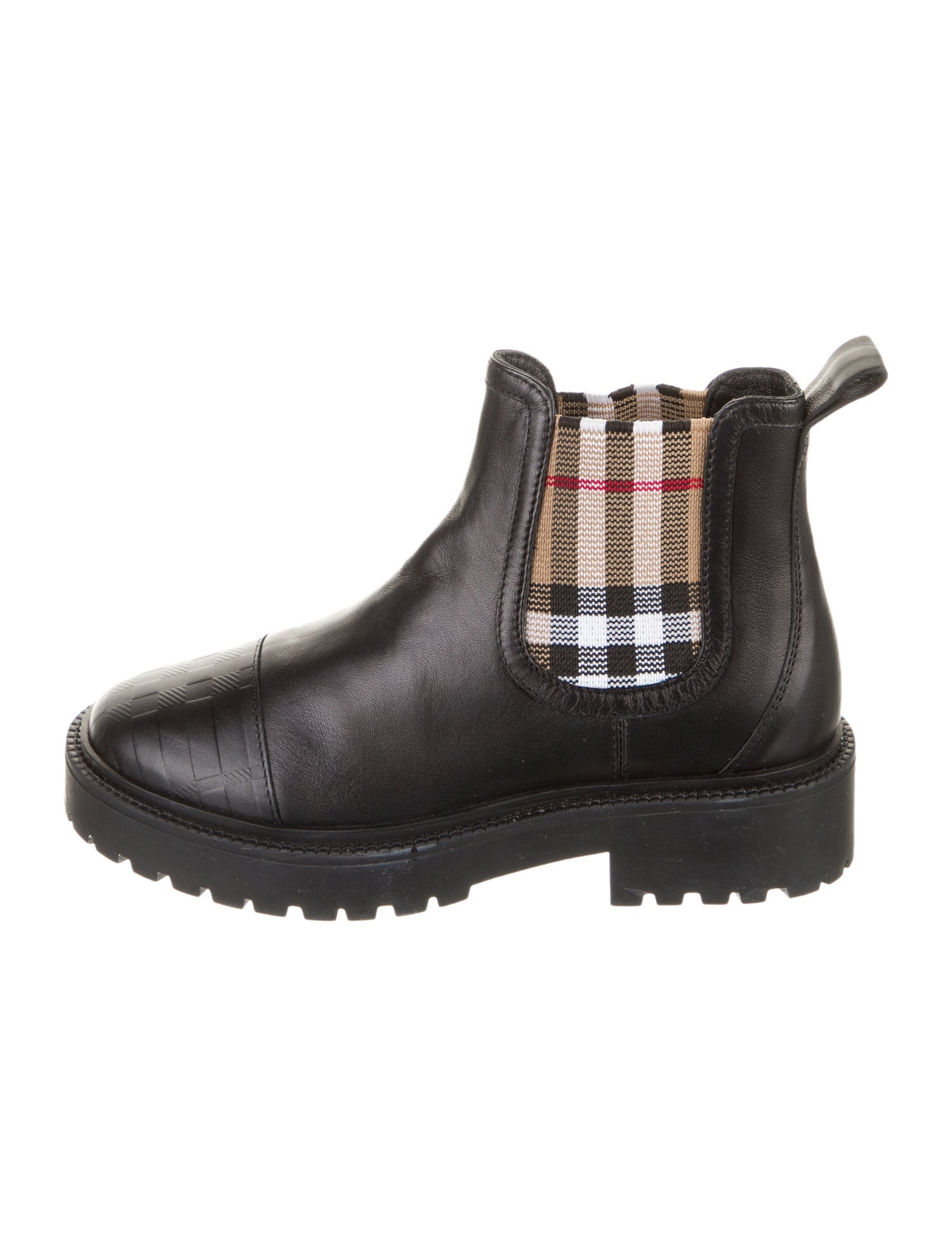 Burberry Girls' Leather Chelsea Boots