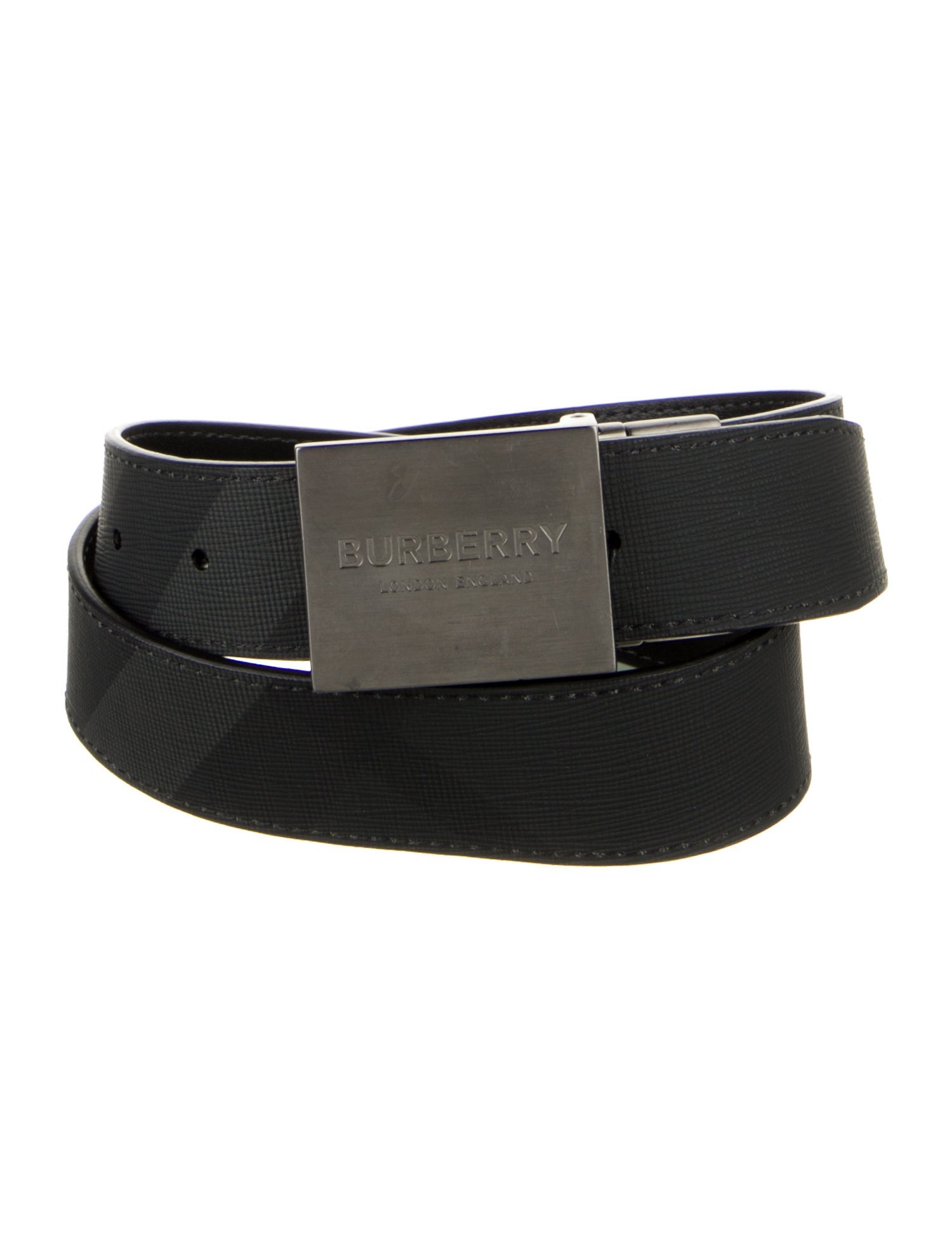 Burberry Saffiano Leather Waist Belt w/ Tags
