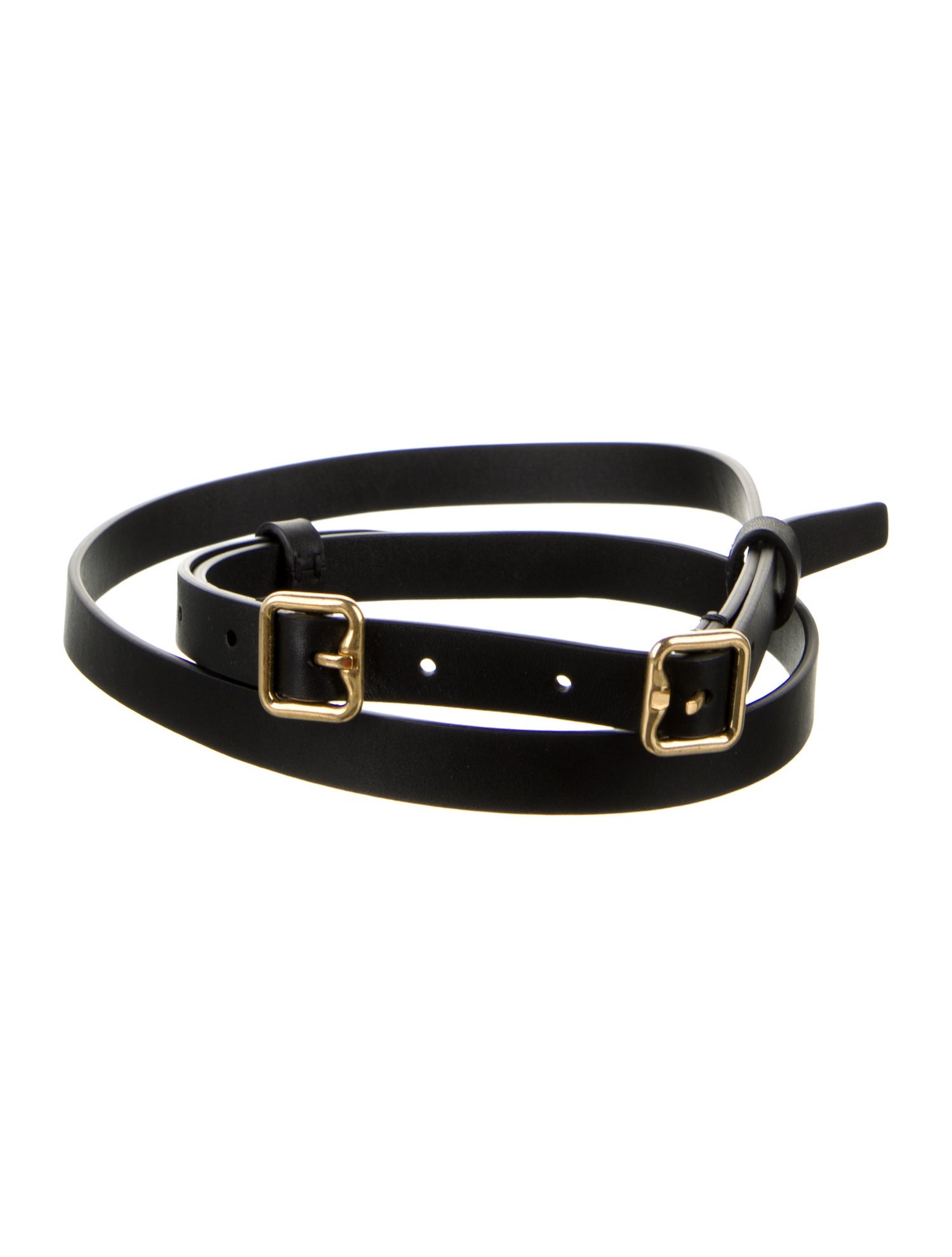Burberry Skinny Leather Belt w/ Tags