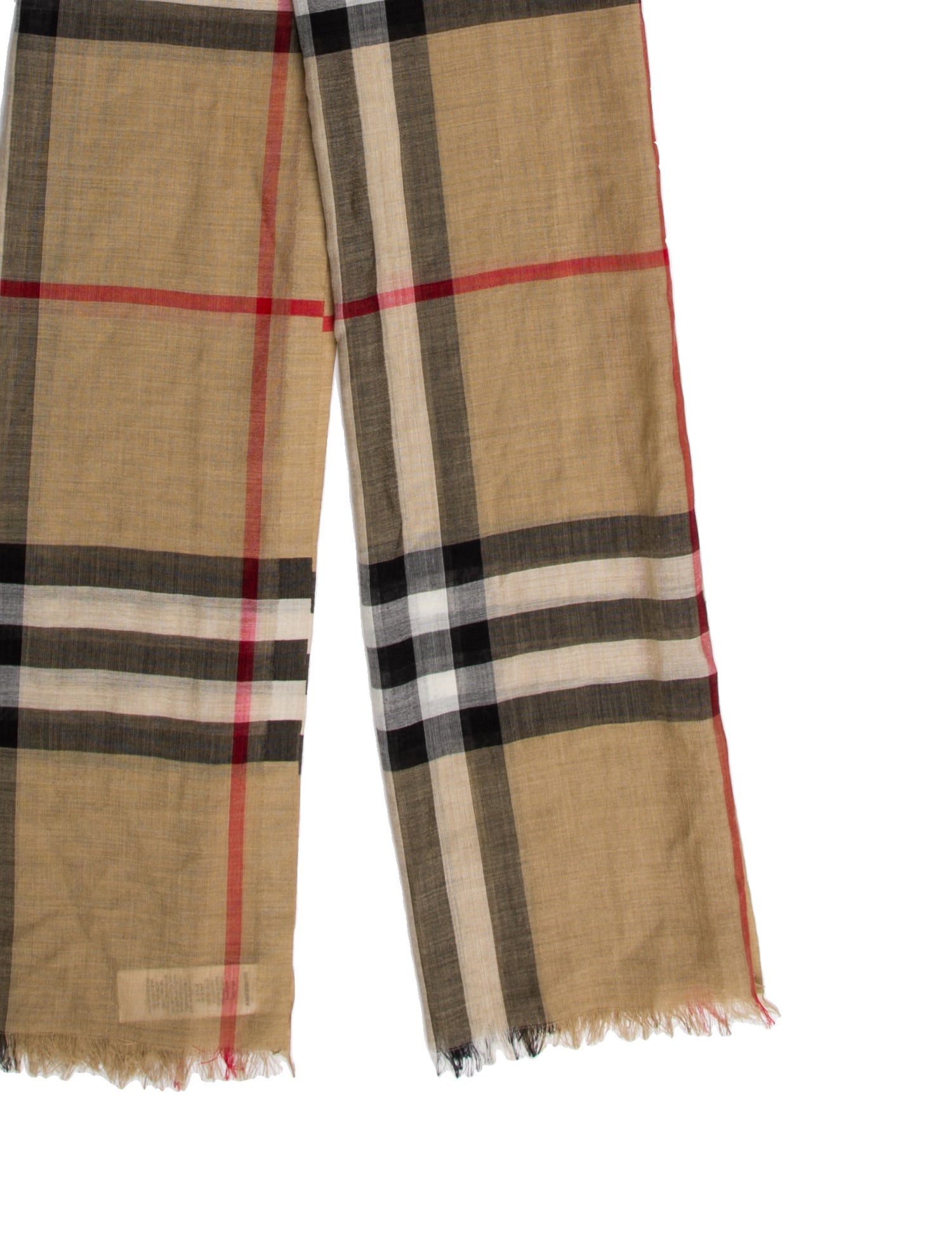 Burberry Wool House Check Pattern Scarf