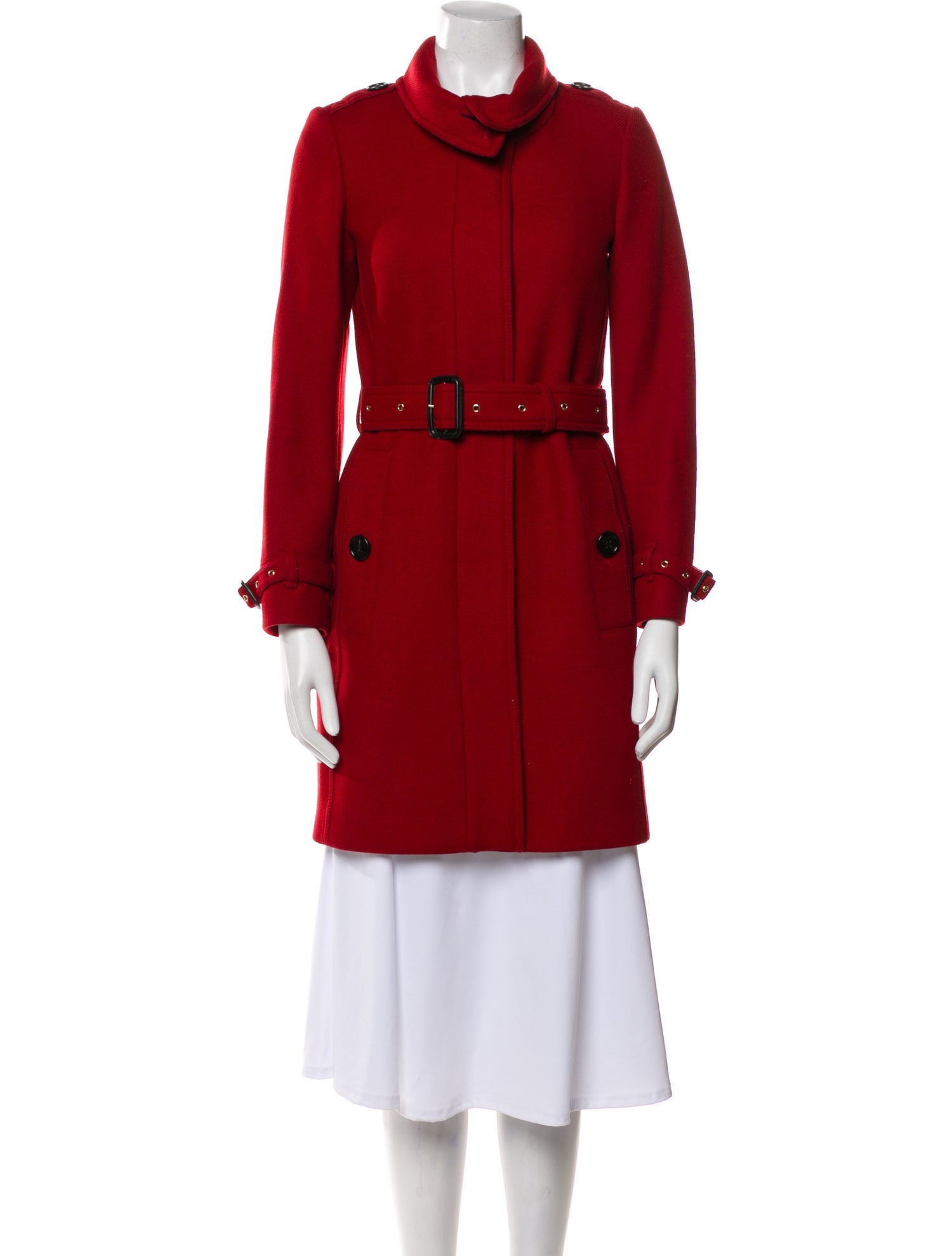 Burberry Wool Trench Coat