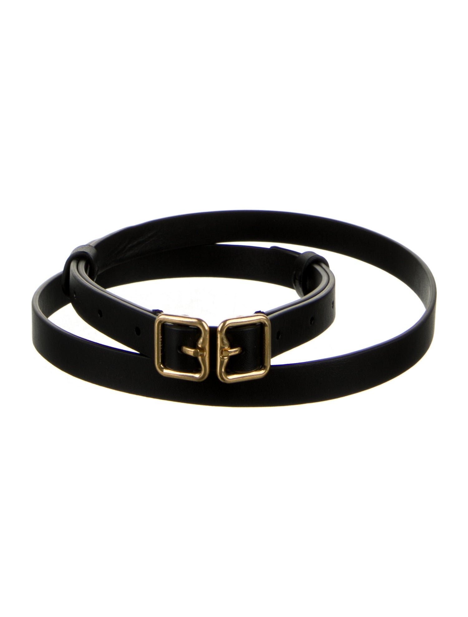 Burberry Skinny Leather Belt w/ Tags