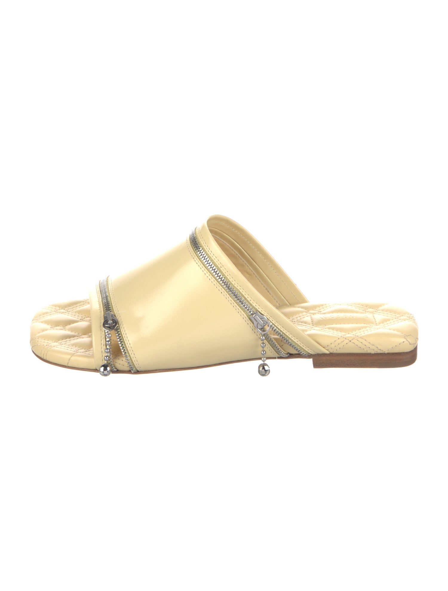 Burberry Leather Slides