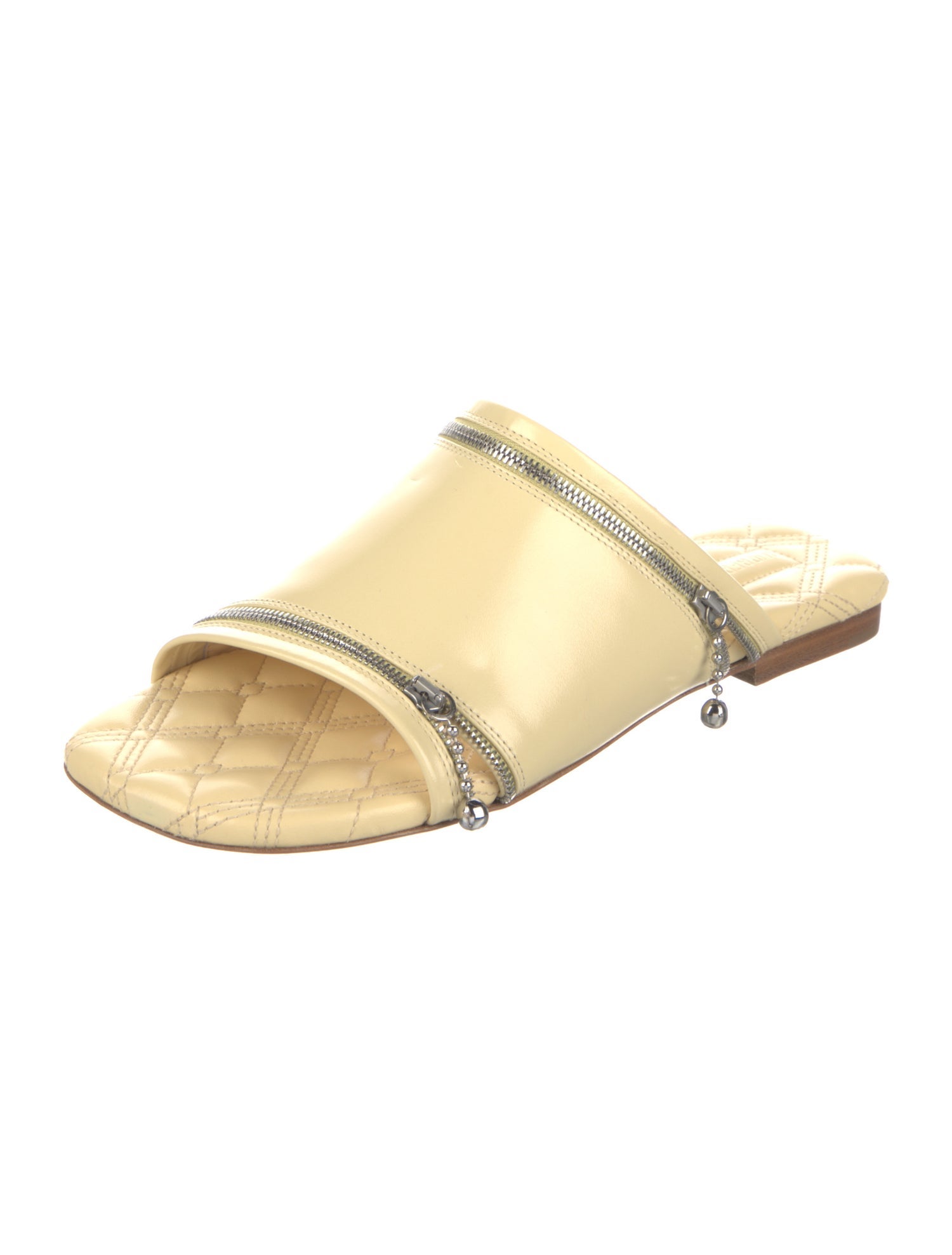 Burberry Leather Slides