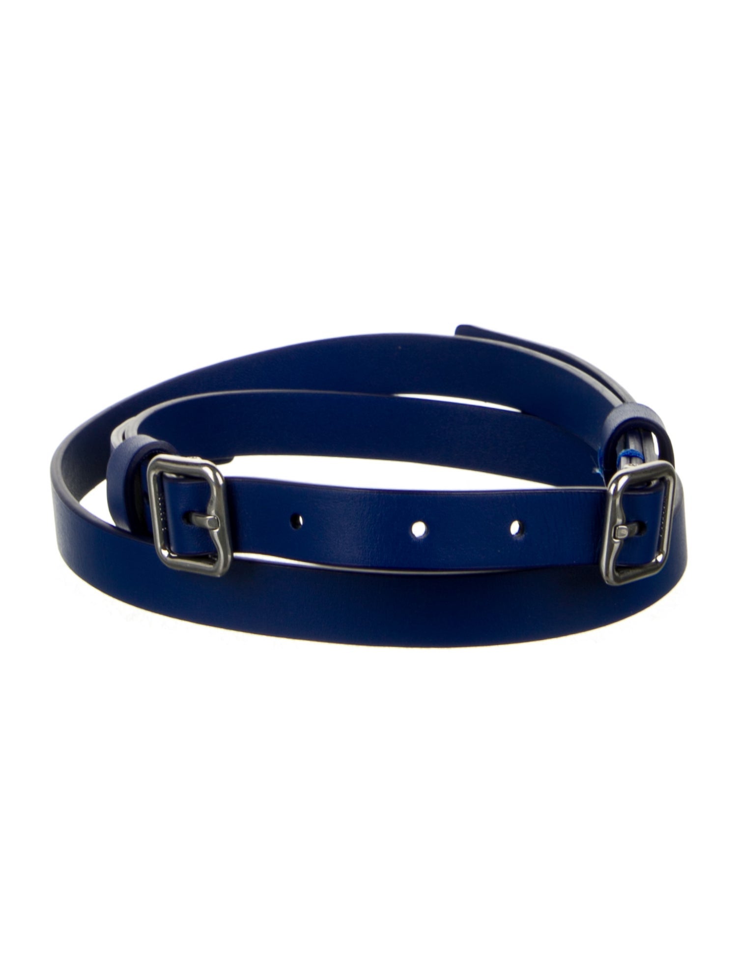 Burberry Skinny Leather Belt