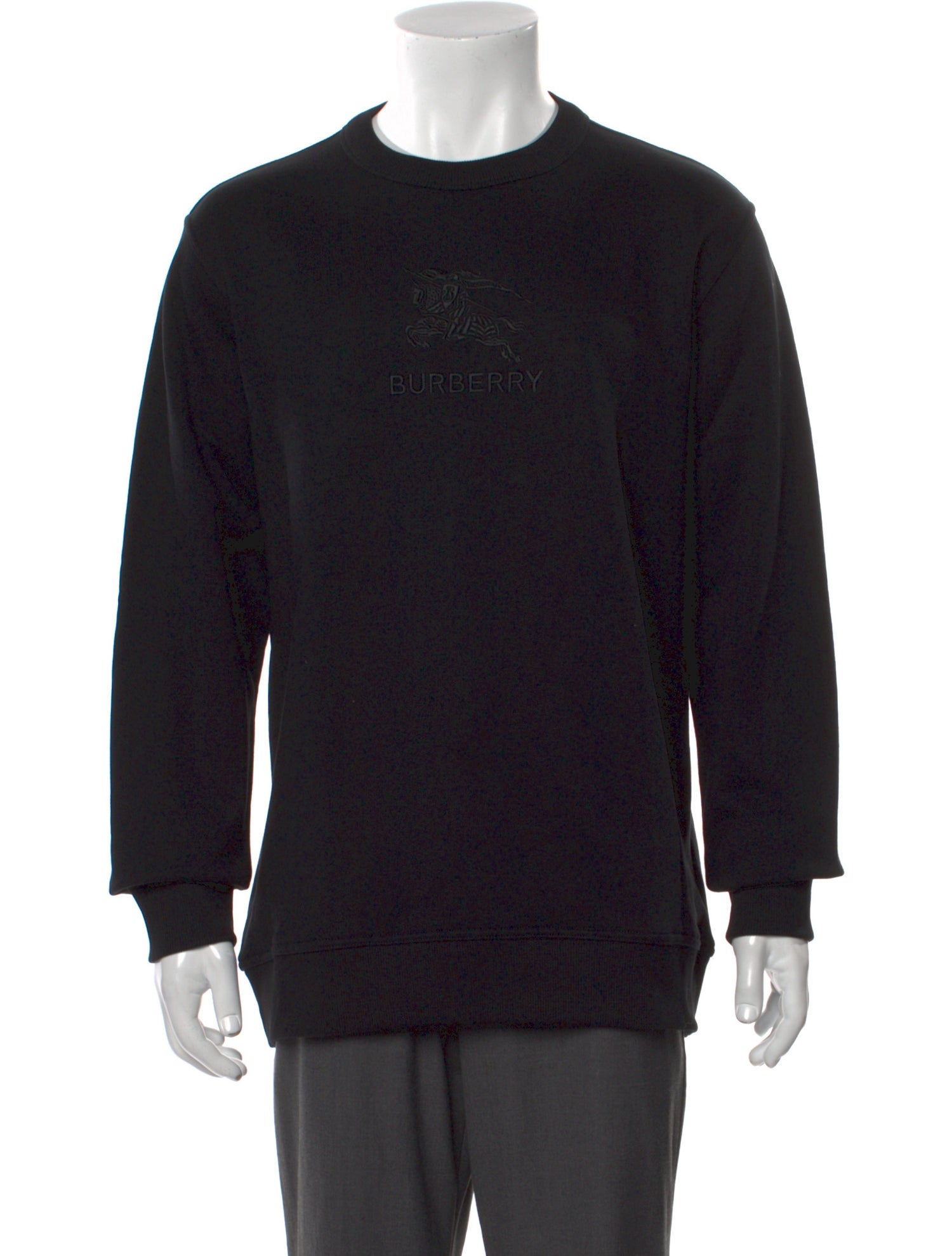 Burberry Crew Neck Long Sleeve Sweatshirt