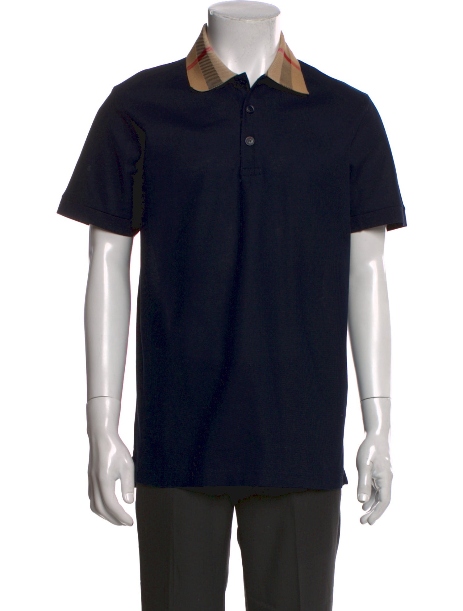 Burberry Collar Short Sleeve Polo Shirt