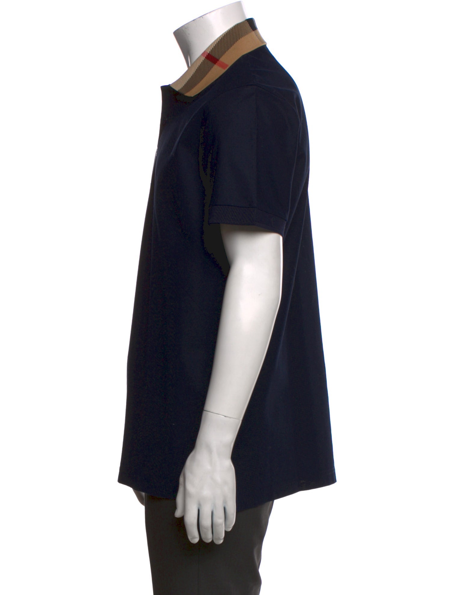 Burberry Collar Short Sleeve Polo Shirt