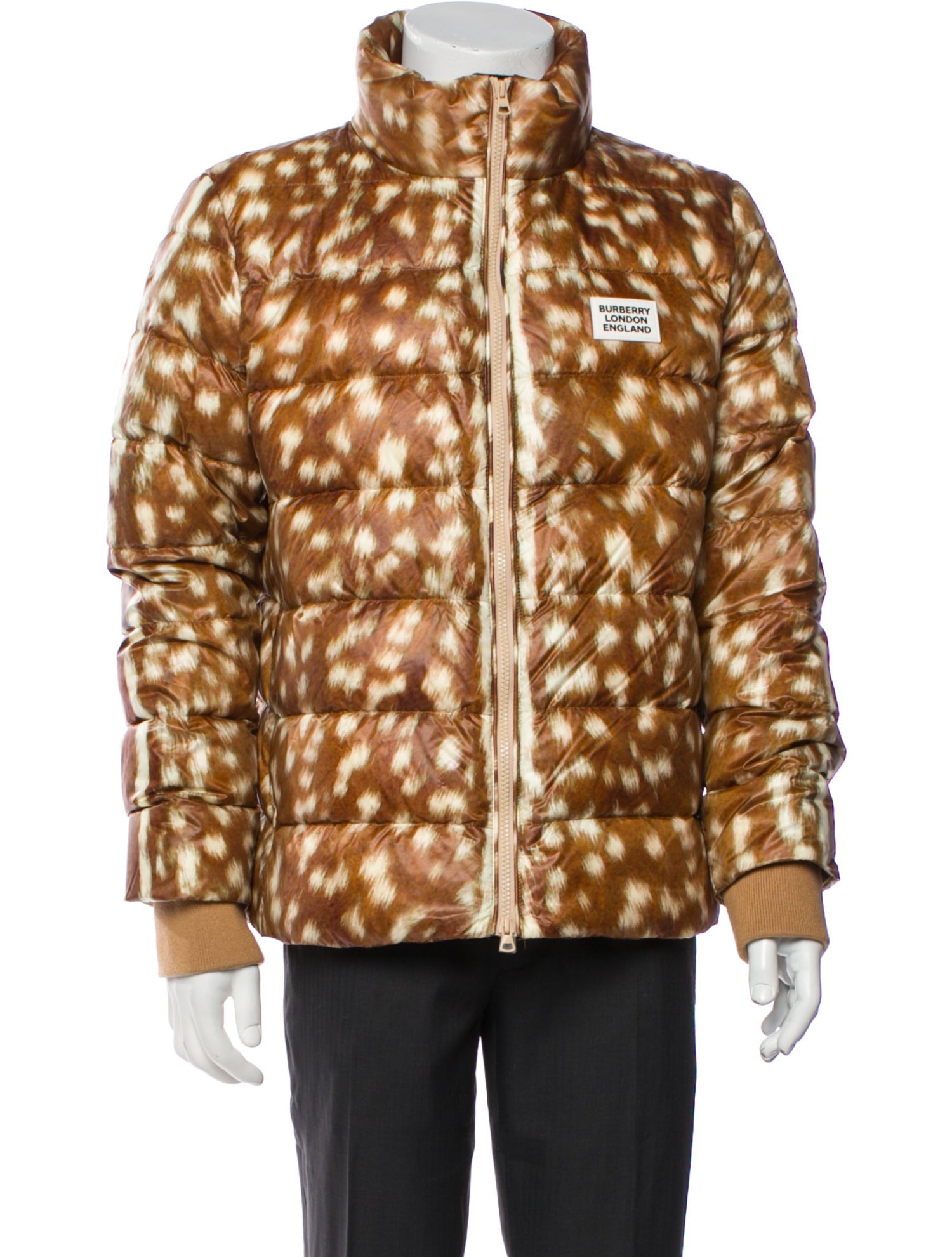 Burberry Animal Print Windbreaker