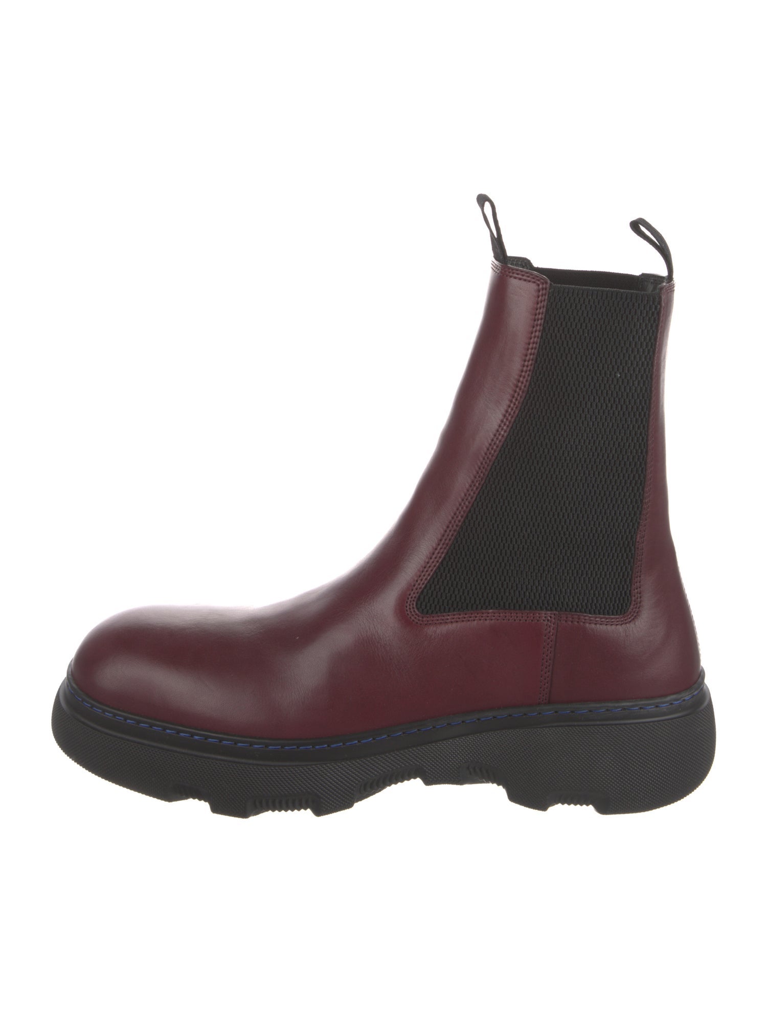 Burberry Leather Chelsea Boots