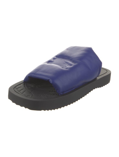 Burberry Leather Slides