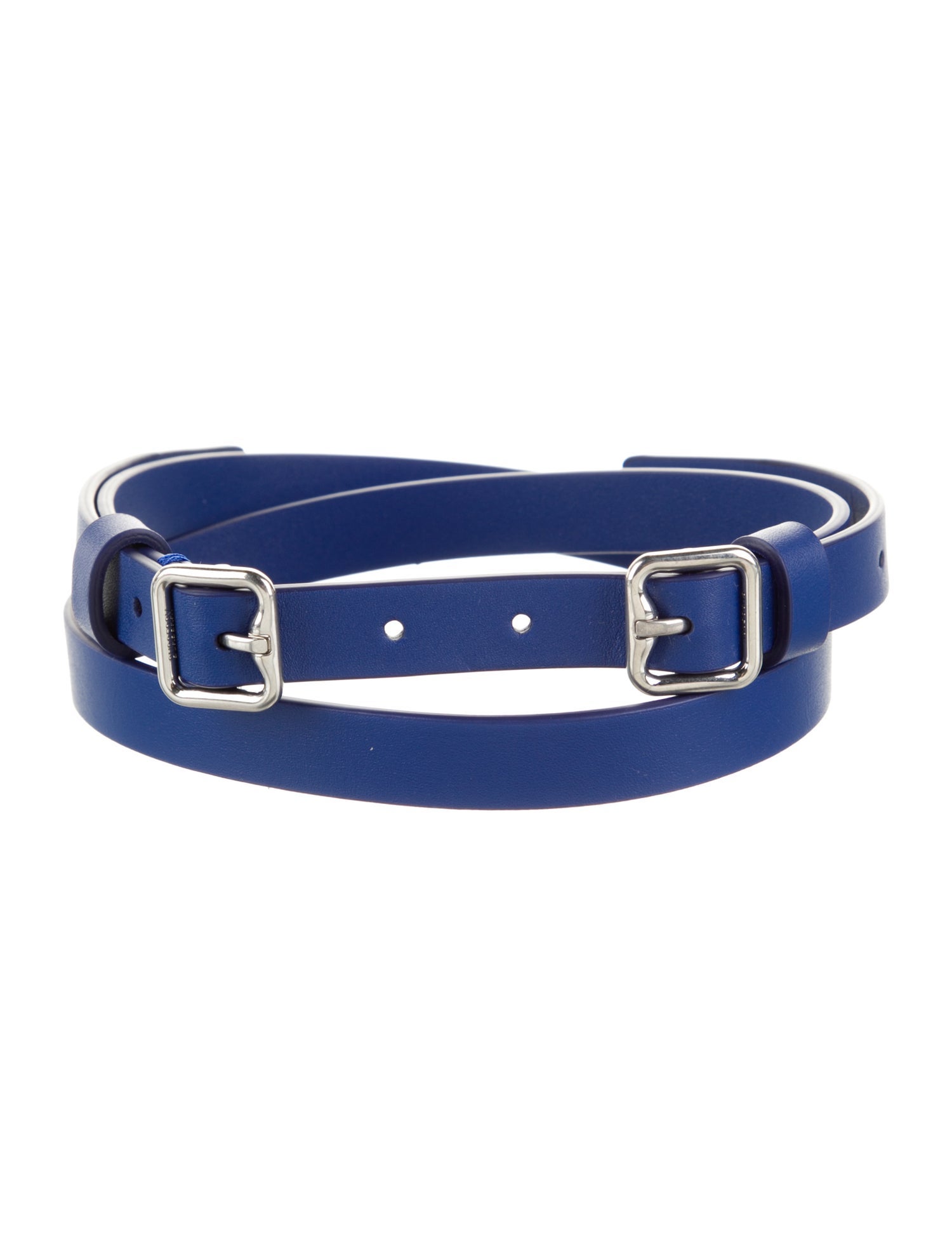 Burberry Skinny Leather Belt