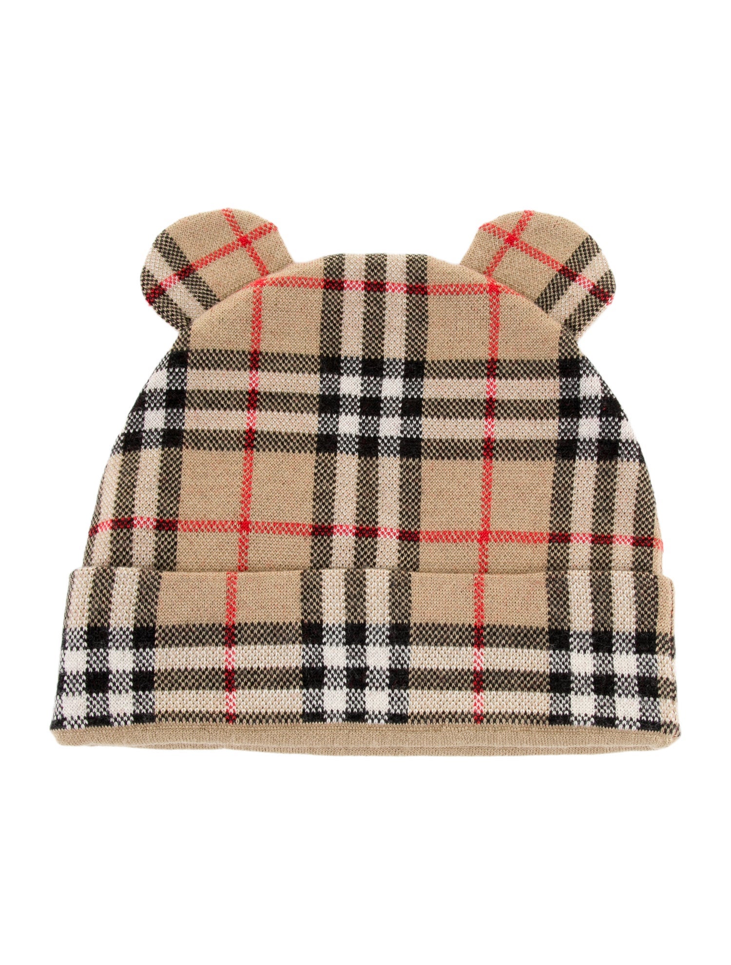 Burberry Toddlers' Checkprint Beanie w/ Tags
