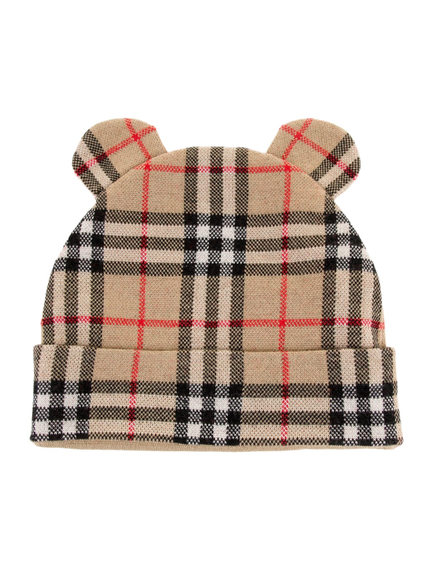 Burberry Toddlers' Checkprint Beanie w/ Tags