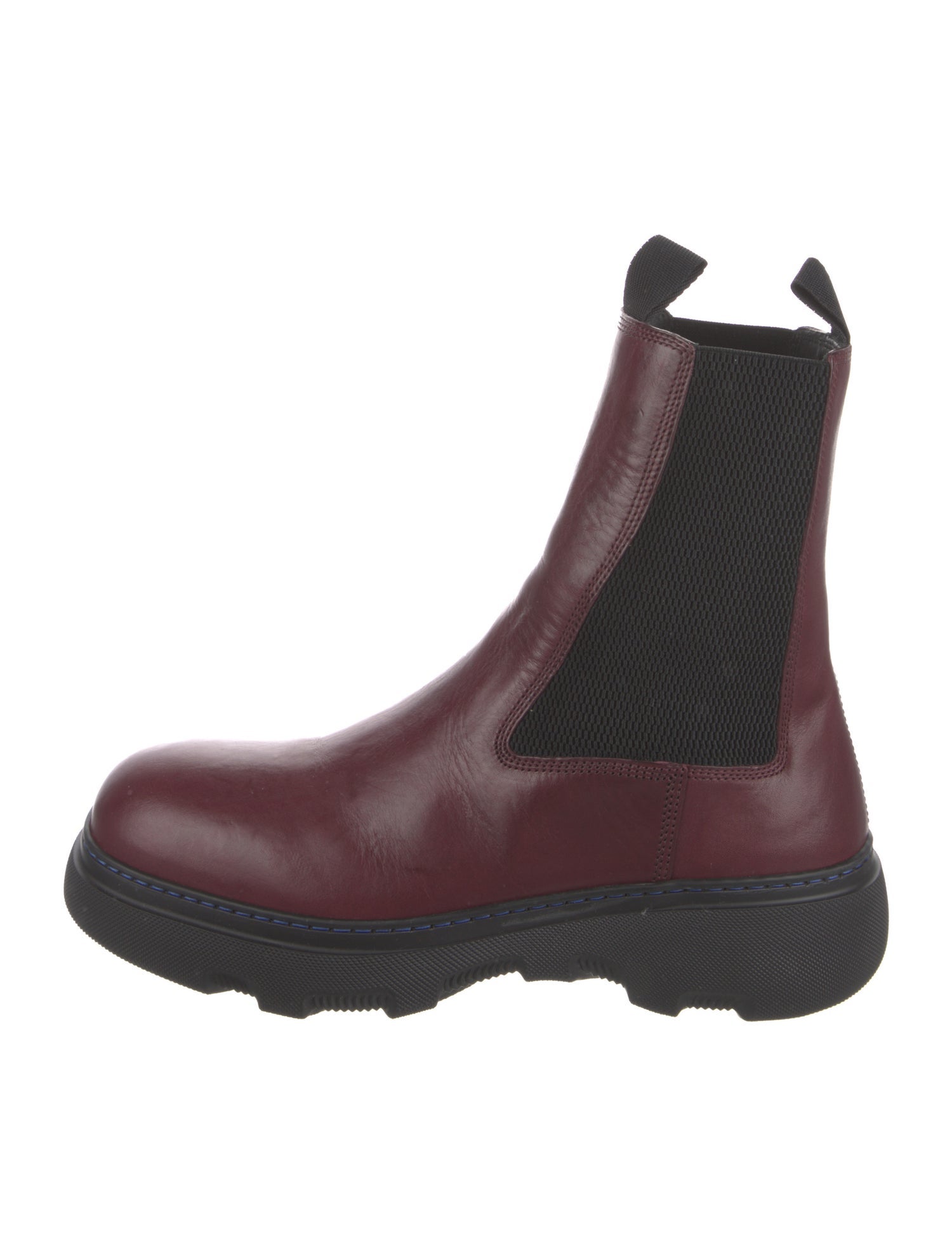 Burberry Leather Chelsea Boots