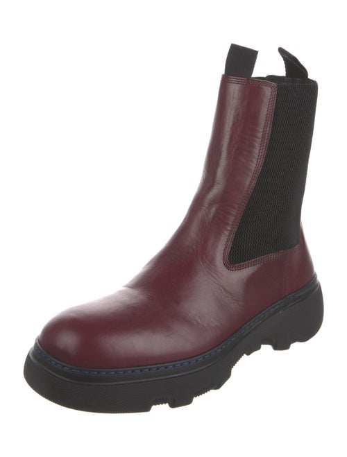 Burberry Leather Chelsea Boots