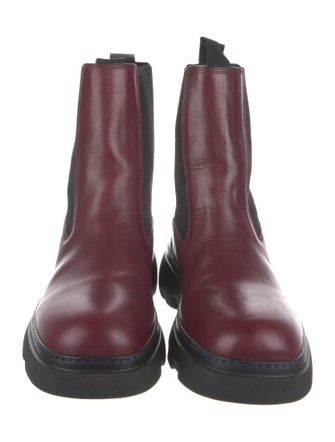 Burberry Leather Chelsea Boots