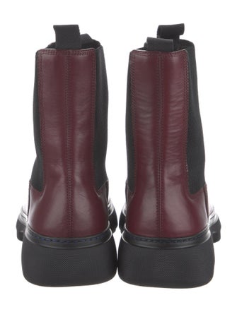 Burberry Leather Chelsea Boots