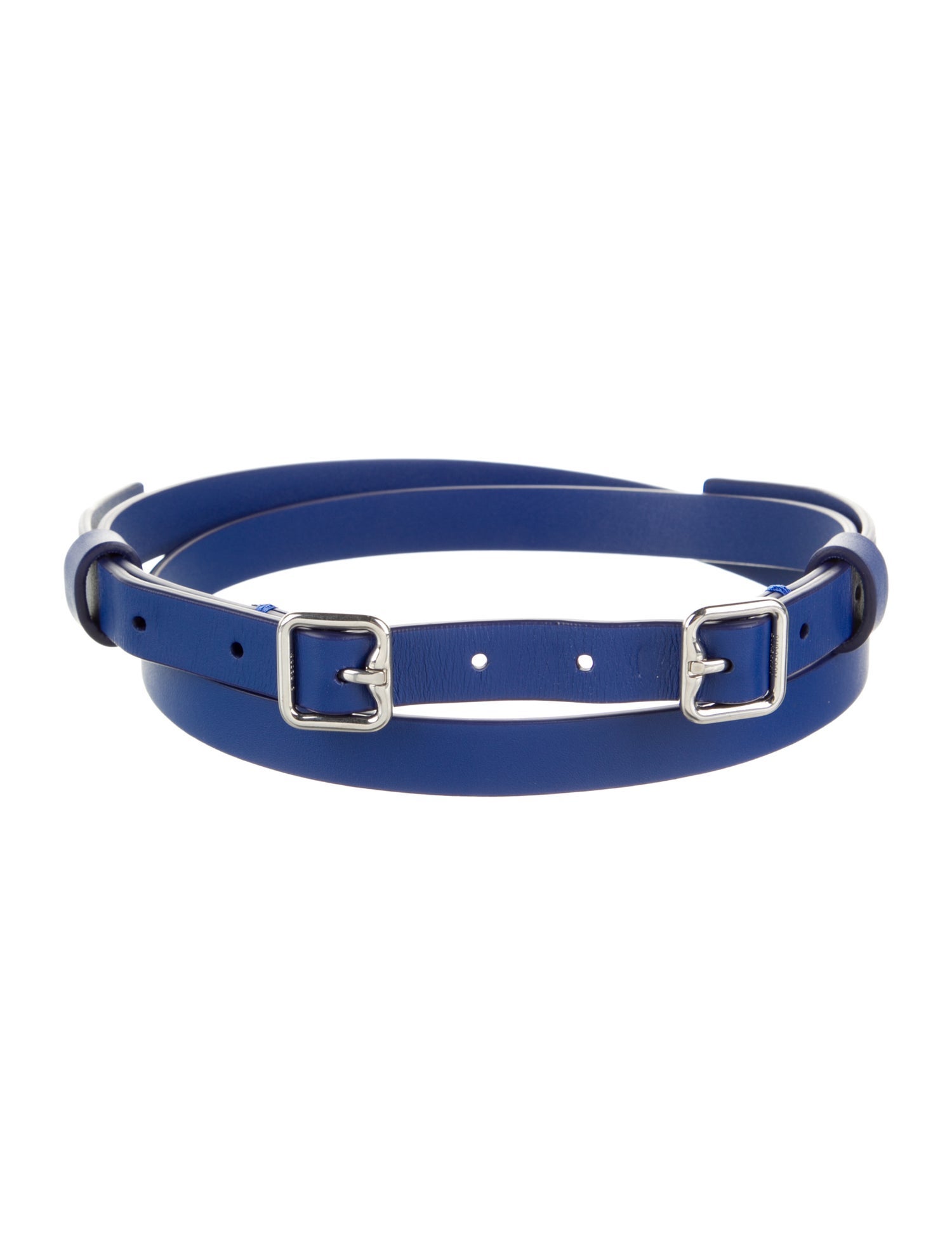Burberry Skinny Leather Belt