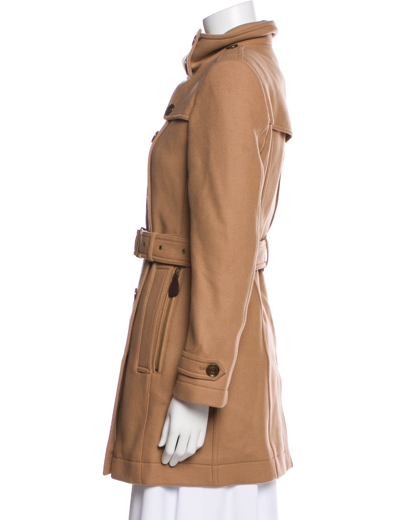 Burberry Virgin Wool Trench Coat