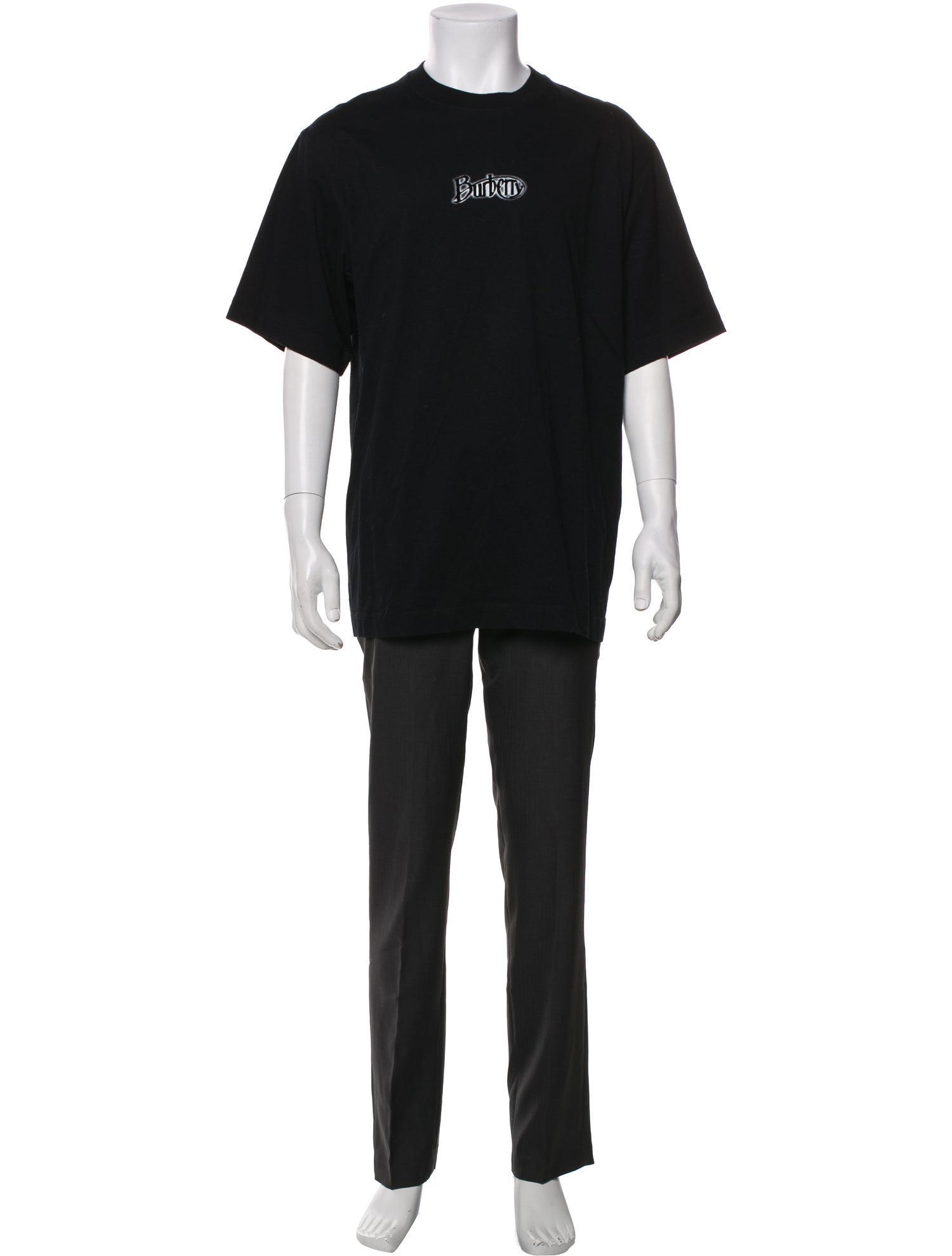 Burberry Graphic Print Crew Neck T-Shirt