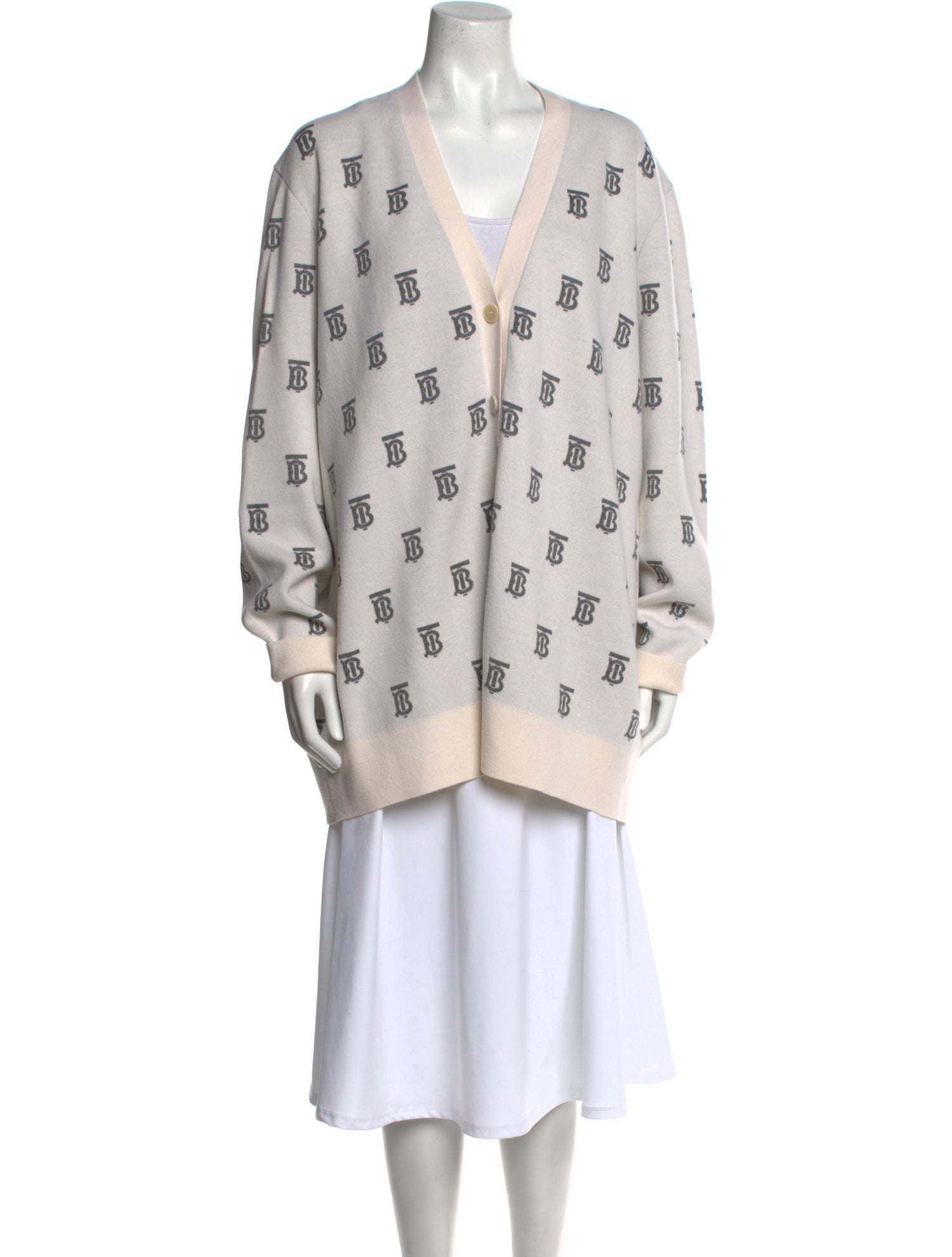 Burberry Wool Printed Sweater