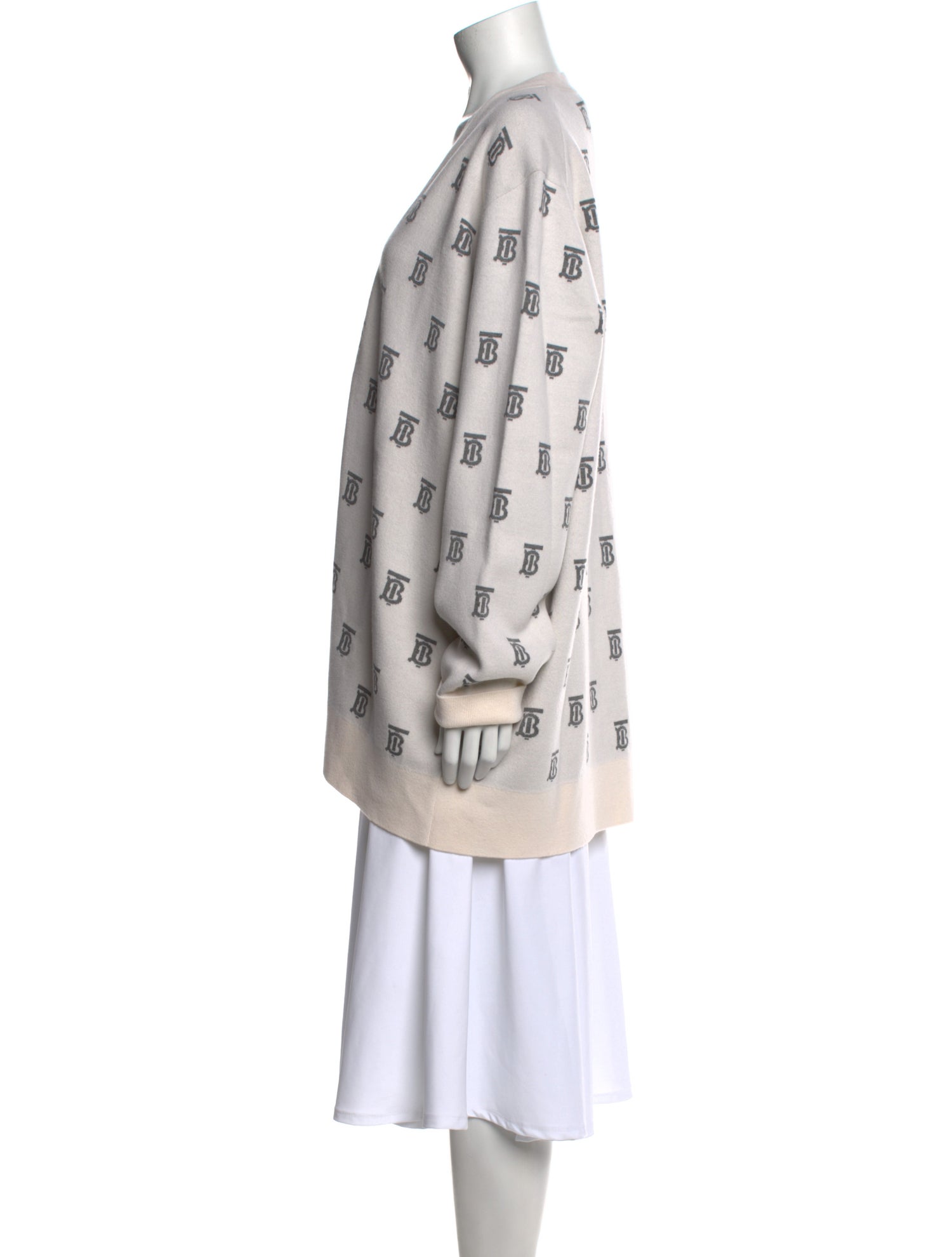 Burberry Wool Printed Sweater