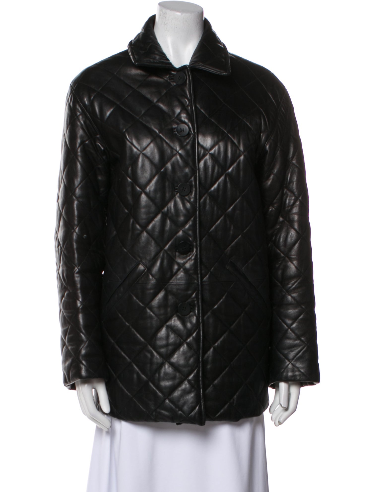 Burberry Leather Coat