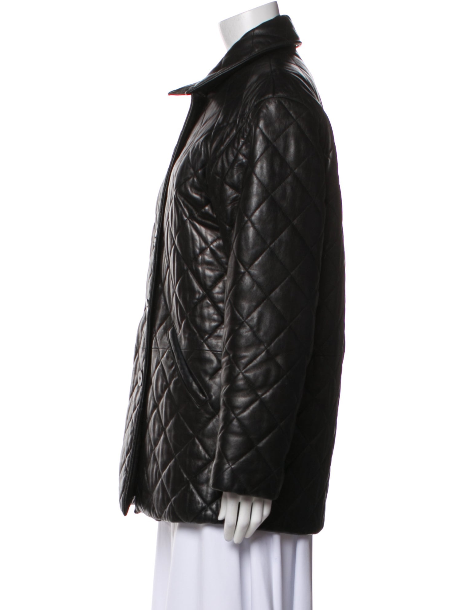 Burberry Leather Coat