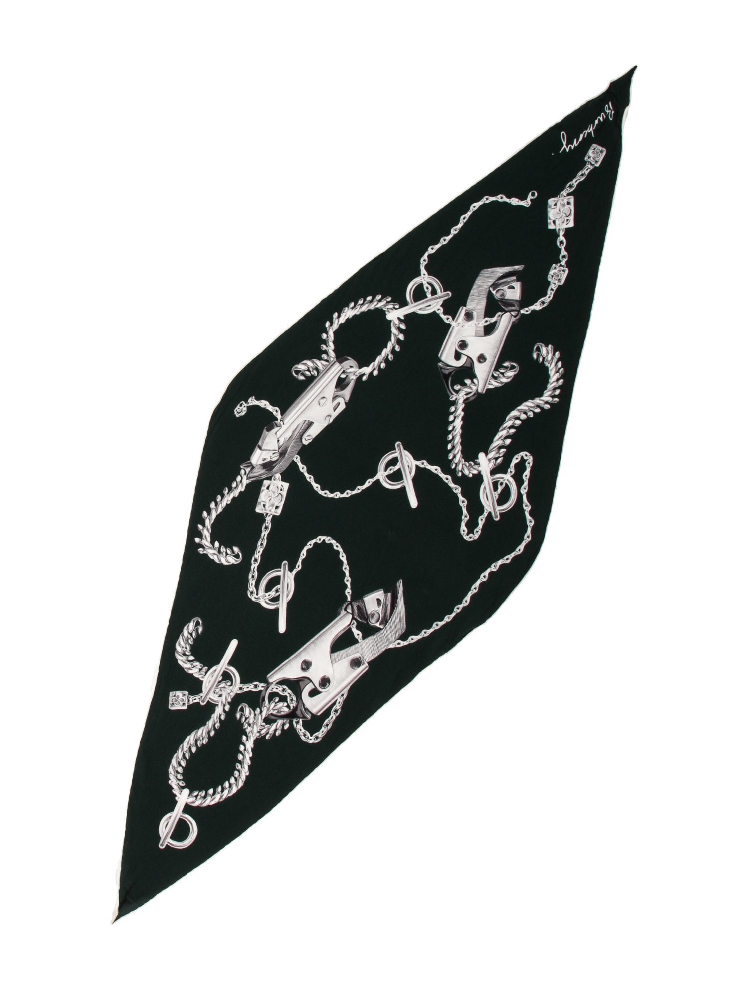 Burberry Silk Printed Bandeau