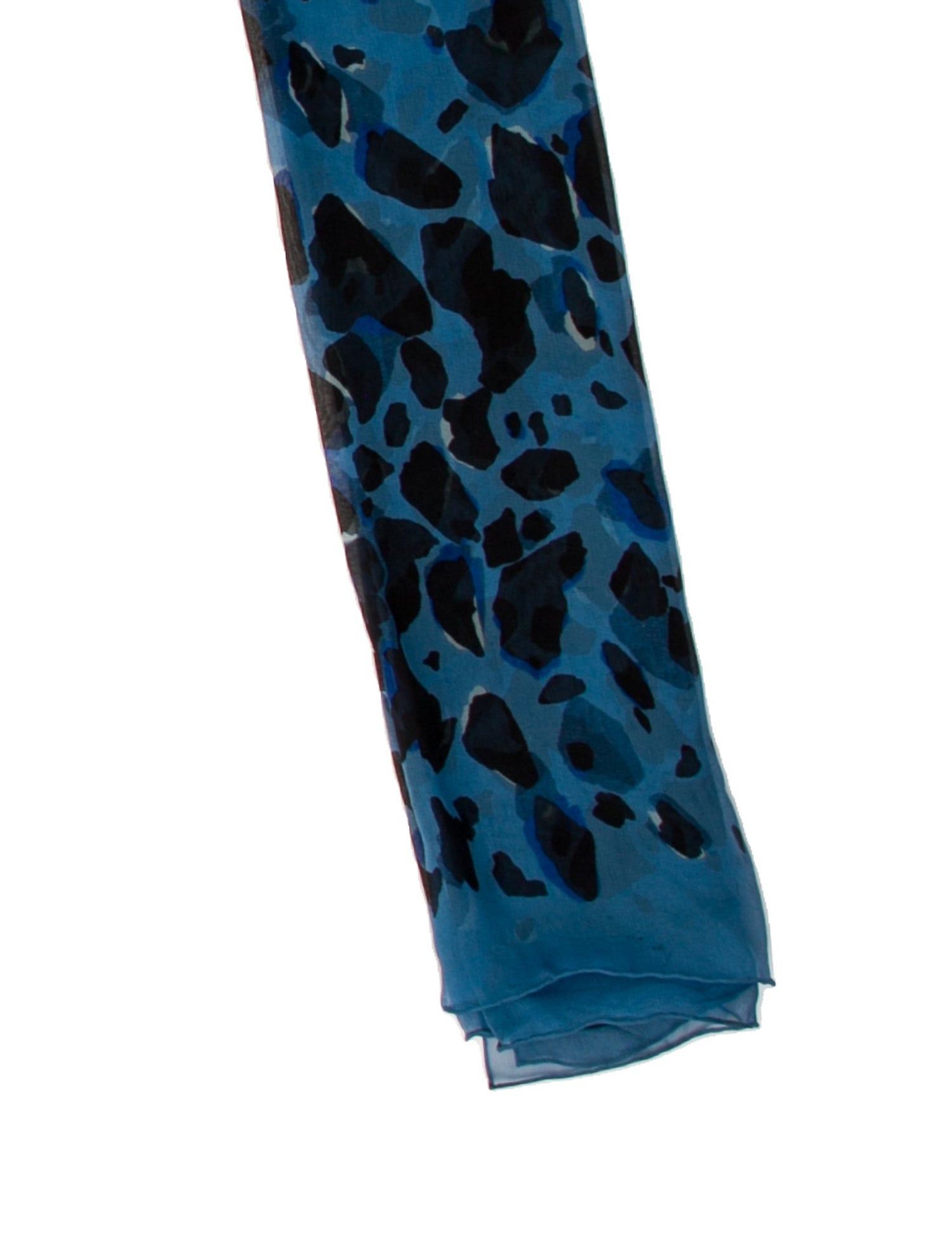 Burberry Late 2000's - Early 2010's Printed Scarf