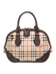 Burberry Haymarket Check Top Handle Bag