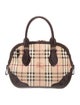 Burberry Haymarket Check Top Handle Bag