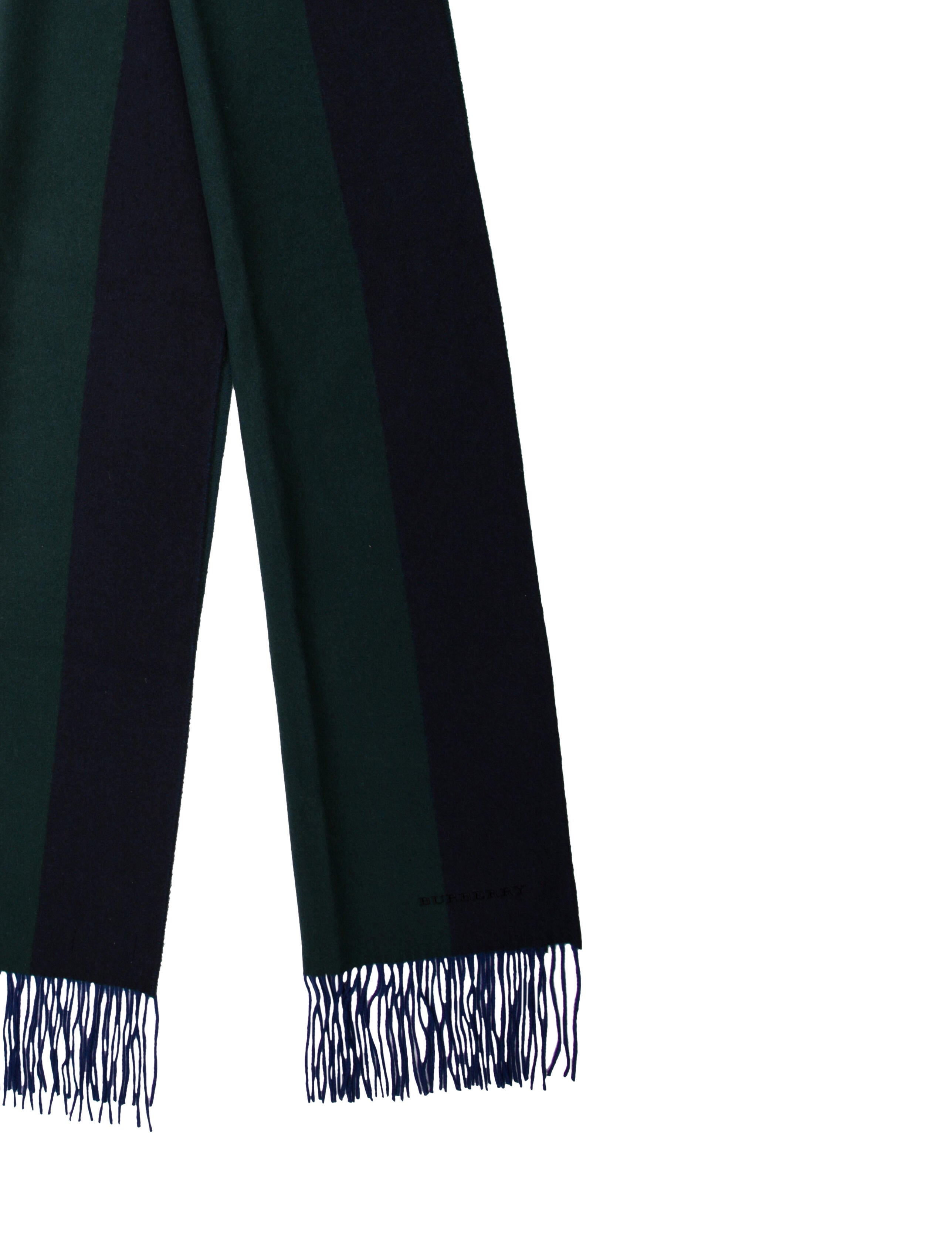 Burberry Cashmere Super Nova Check Pattern Scarf