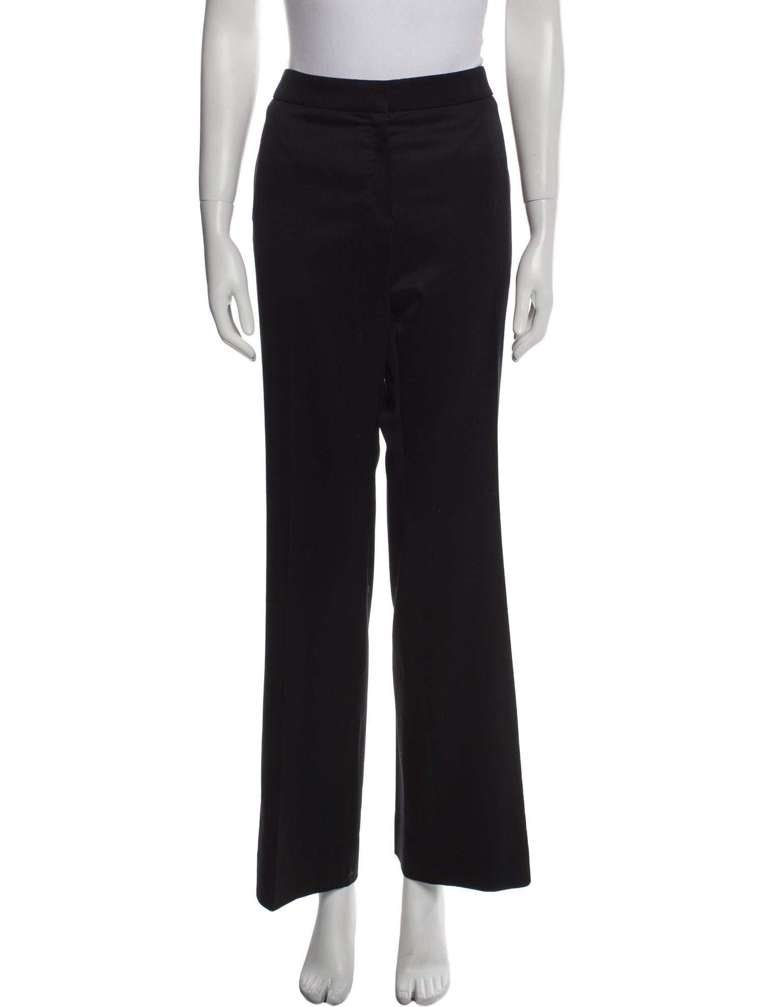 Burberry Virgin Wool Straight Leg Pants