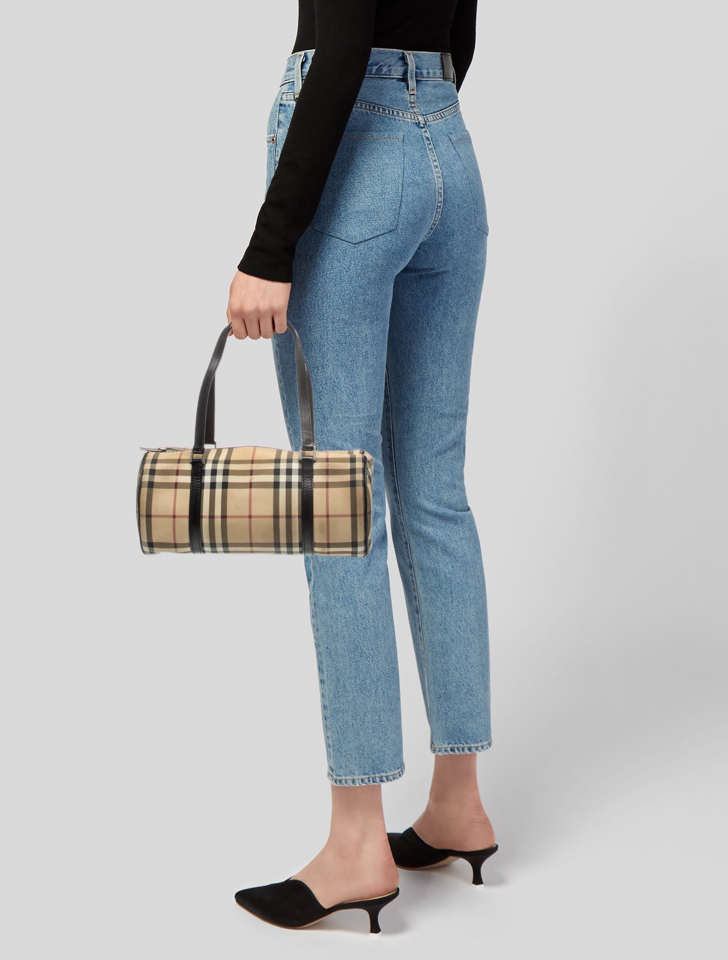 Burberry London Nova Check Shoulder Bag