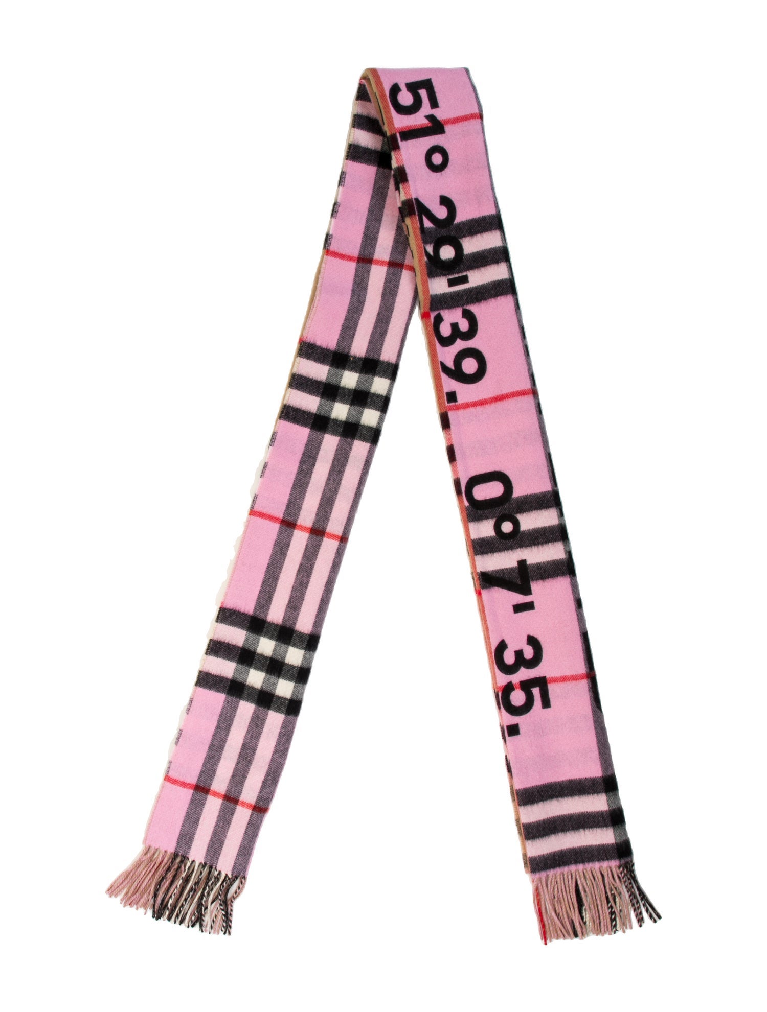 Burberry Cashmere Printed Scarf